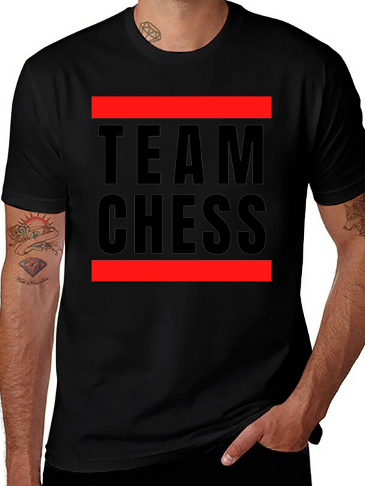 Team Chess Graphic Tee - Bold Statement Shirt