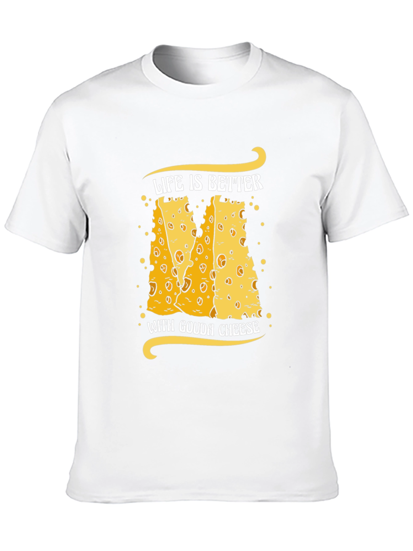 Gouda Cheese Lover T-Shirt Funny Food Tee