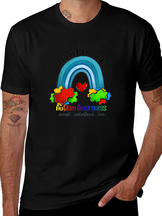 Autism Awareness T-Shirt: We Wear Blue