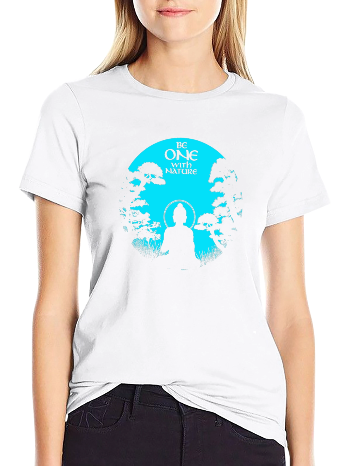 Be One With Nature Graphic T-Shirt