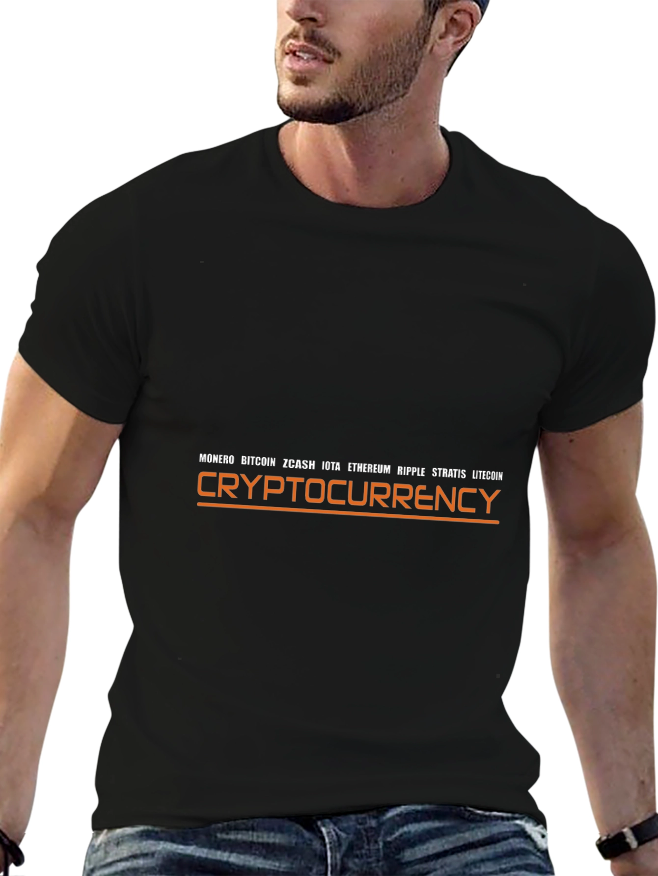 Cryptocurrency T-Shirt - Bitcoin Ethereum Litecoin