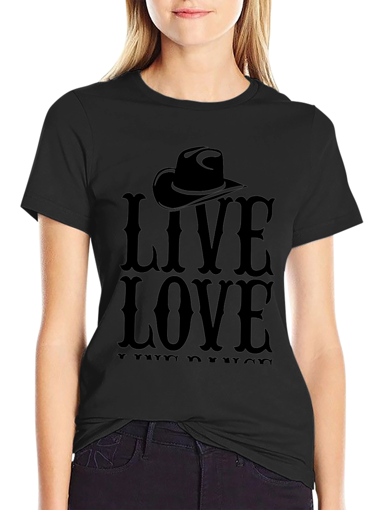 Live Love Country Western T-Shirt