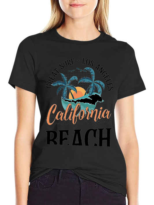 California Beach Graphic Tee