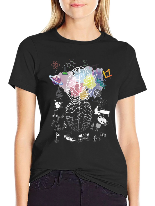 Creative Brain Graphic T-Shirt