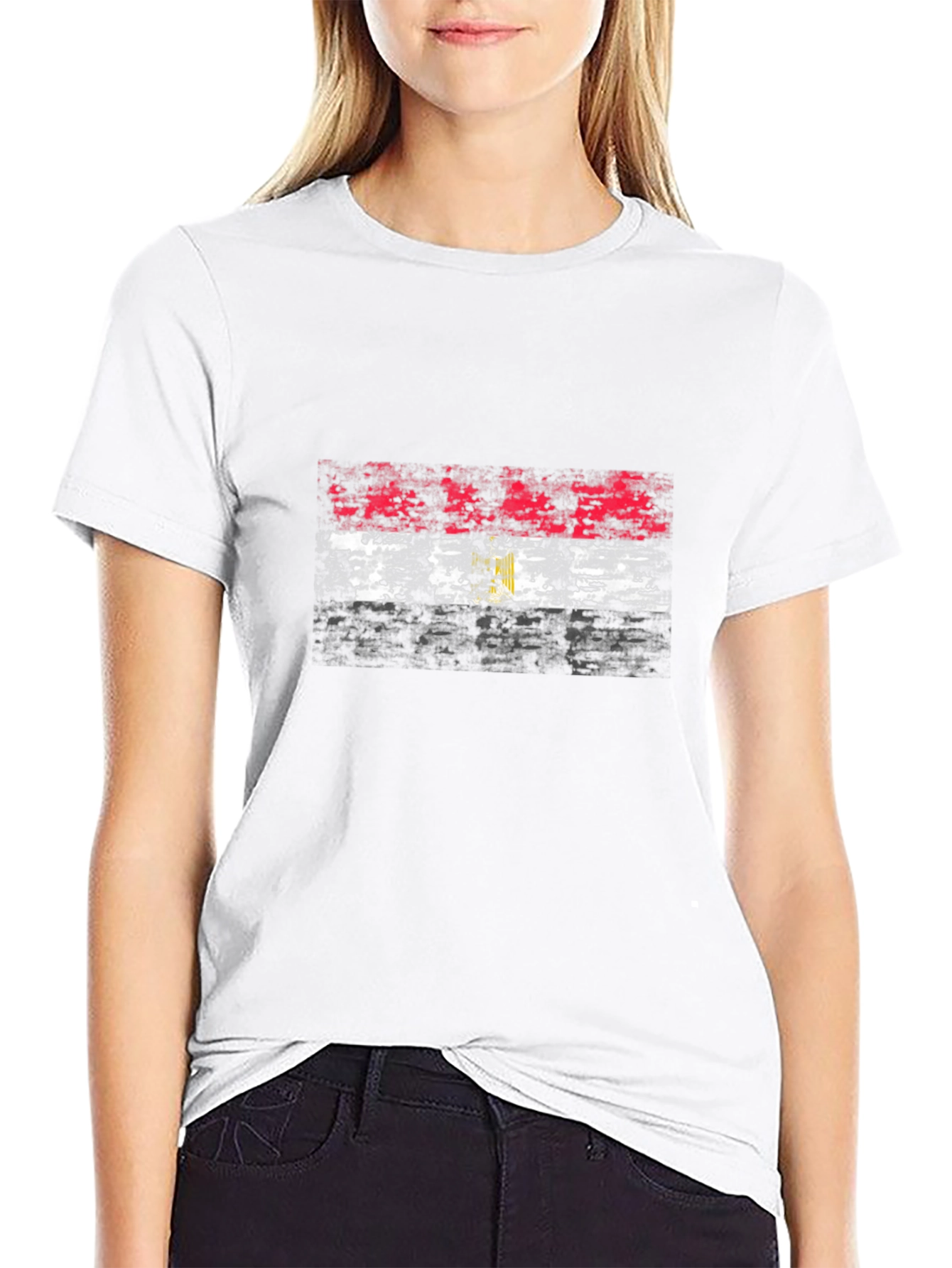Egypt Flag Grunge T-Shirt - Stylish Patriotic Tee