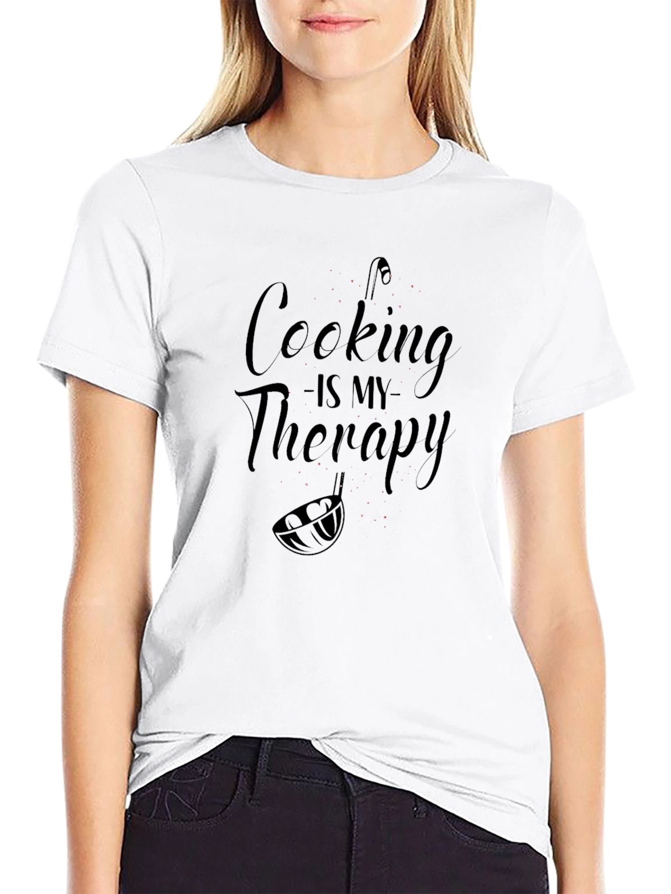 Cooking Is My Therapy Graphic Tee