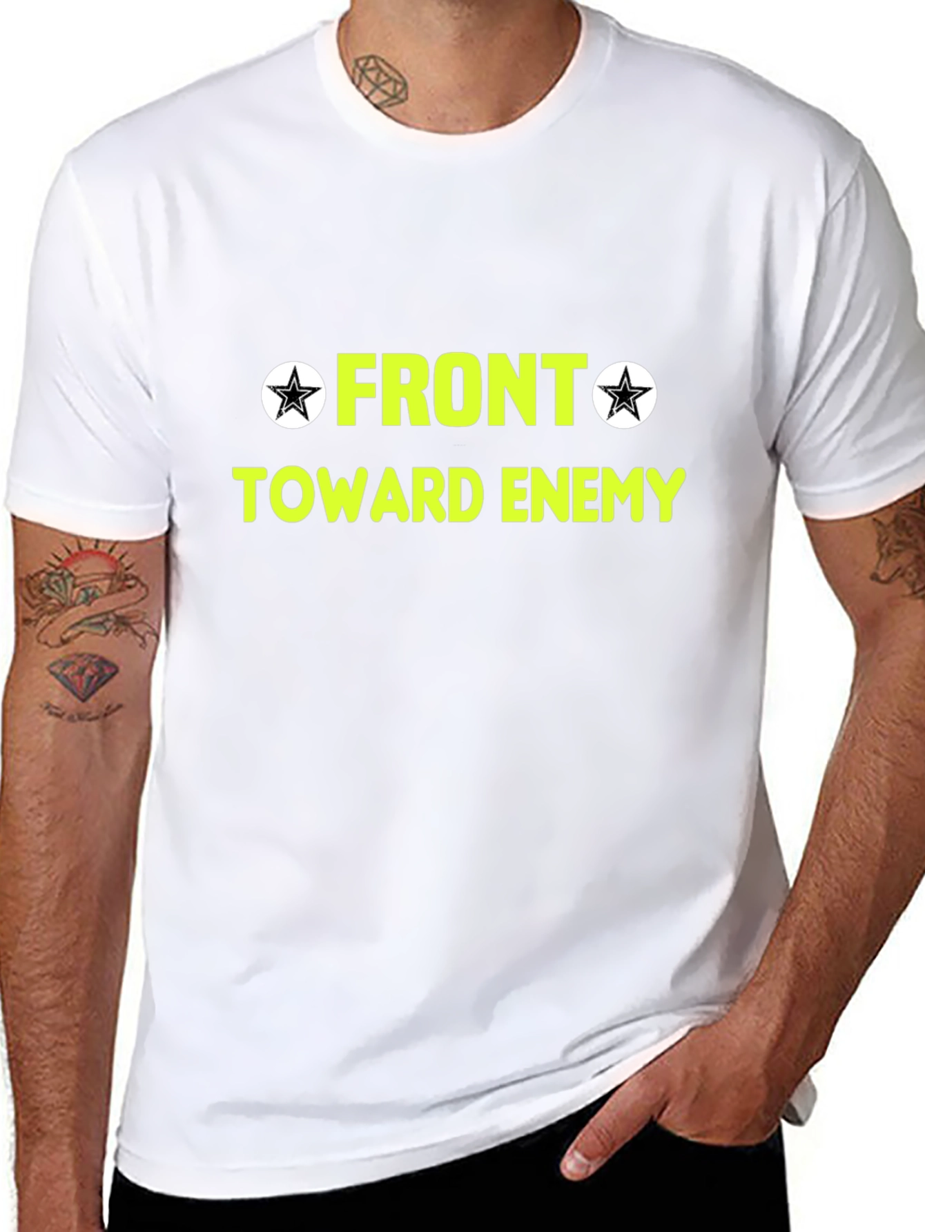 Front Toward Enemy Graphic Tee