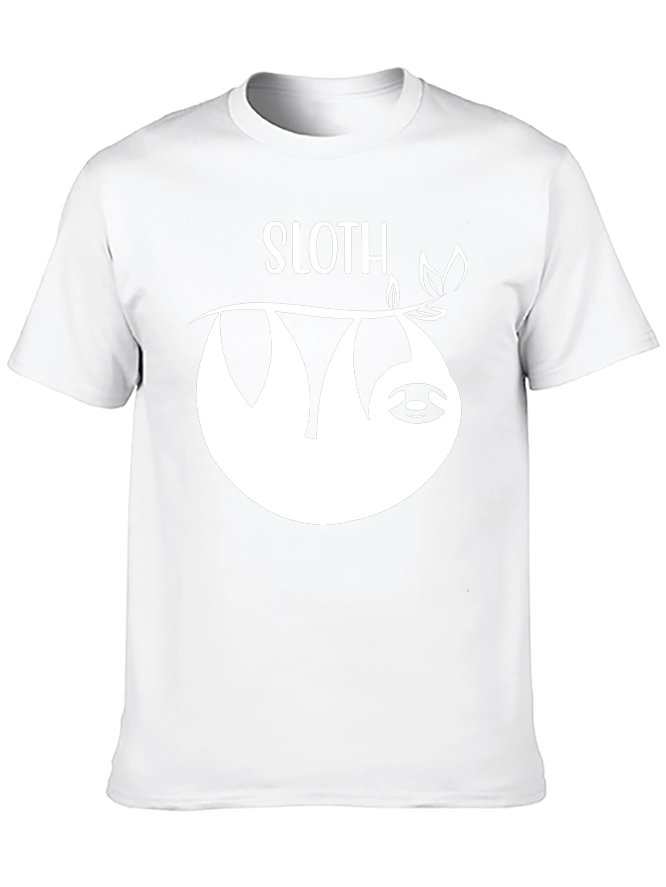 Sloth Graphic T-Shirt - Comfy Cotton Blend