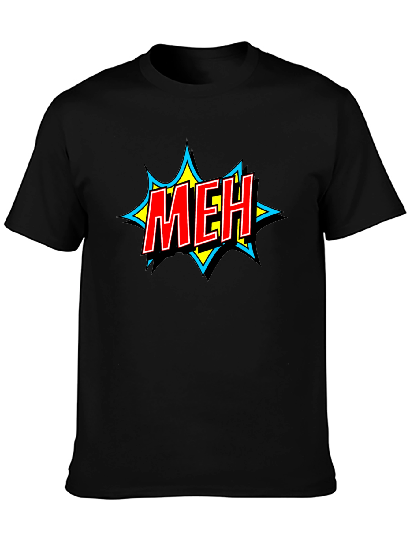 Meh Graphic T-Shirt - Casual Wear