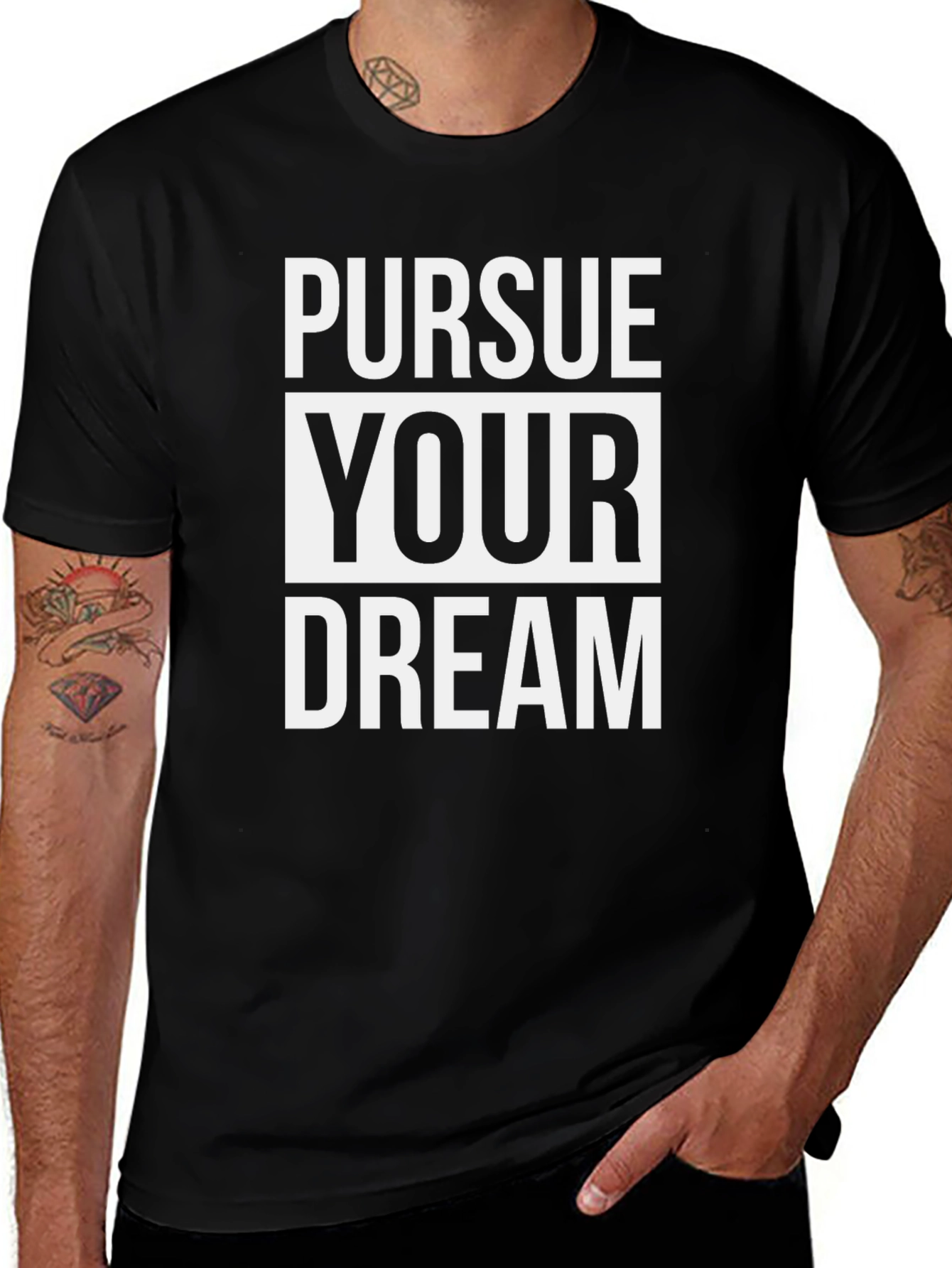 Pursue Your Dream Graphic T-Shirt