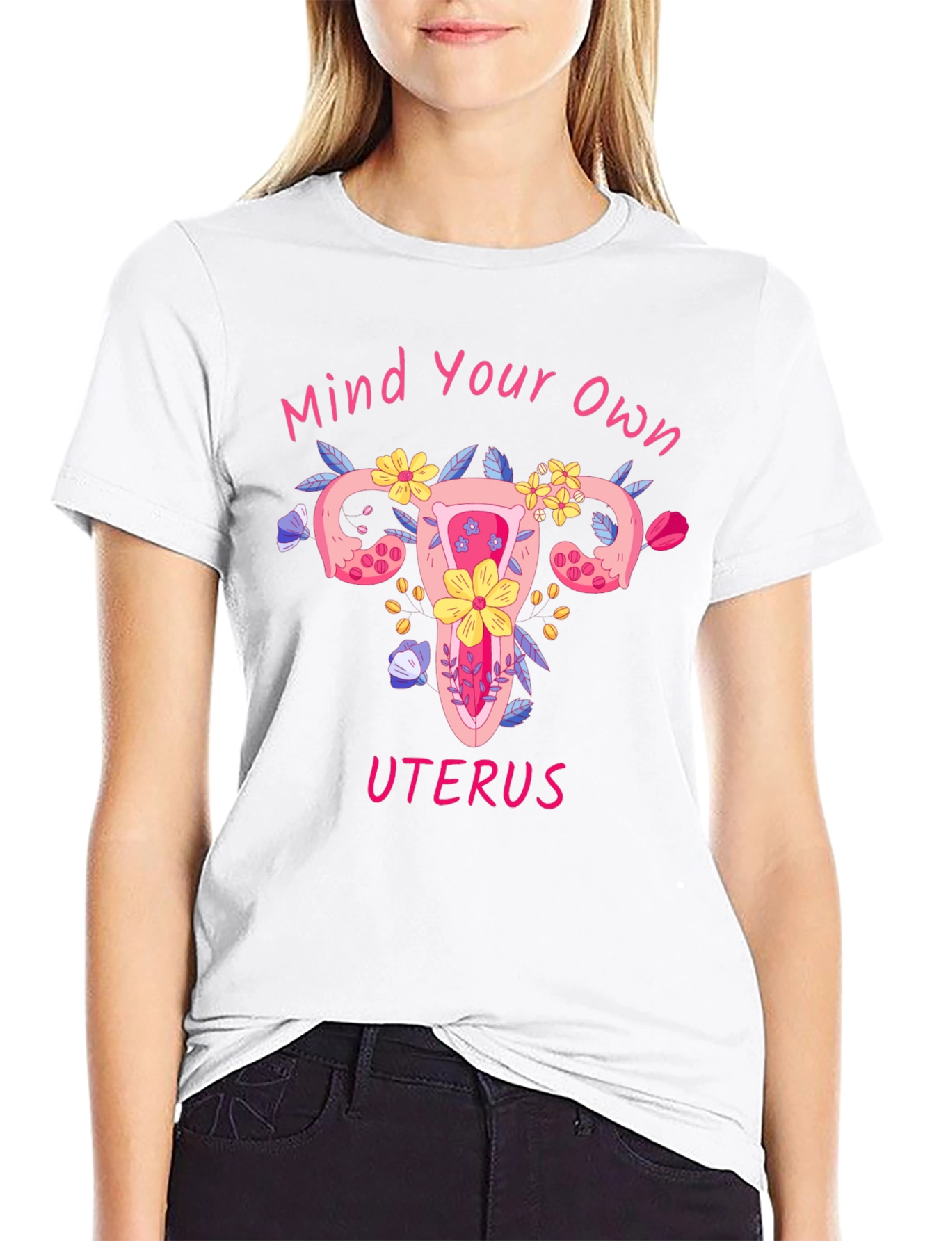 Mind Your Own Uterus Graphic Tee