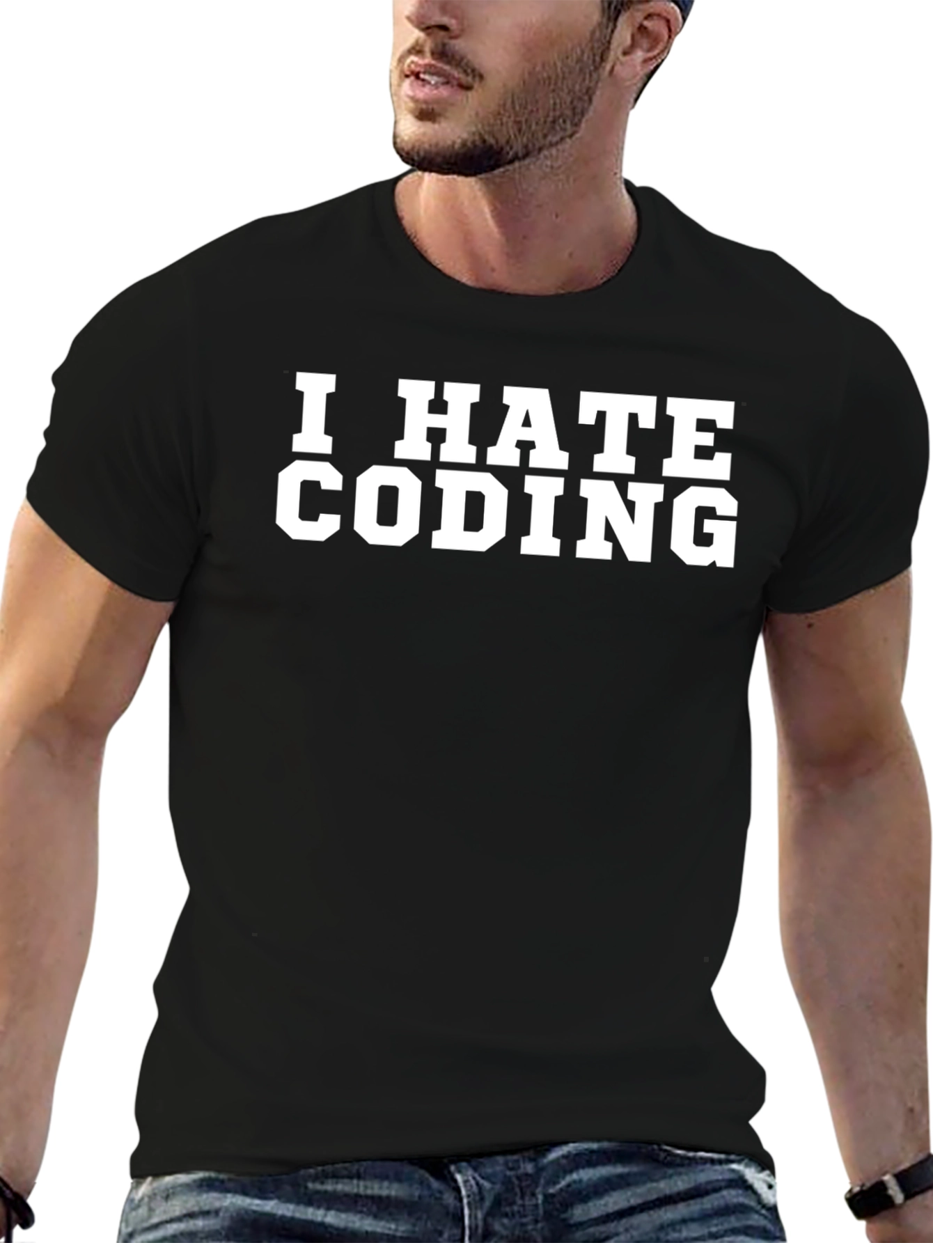 I Hate Coding T-Shirt - Funny Programmer Gift