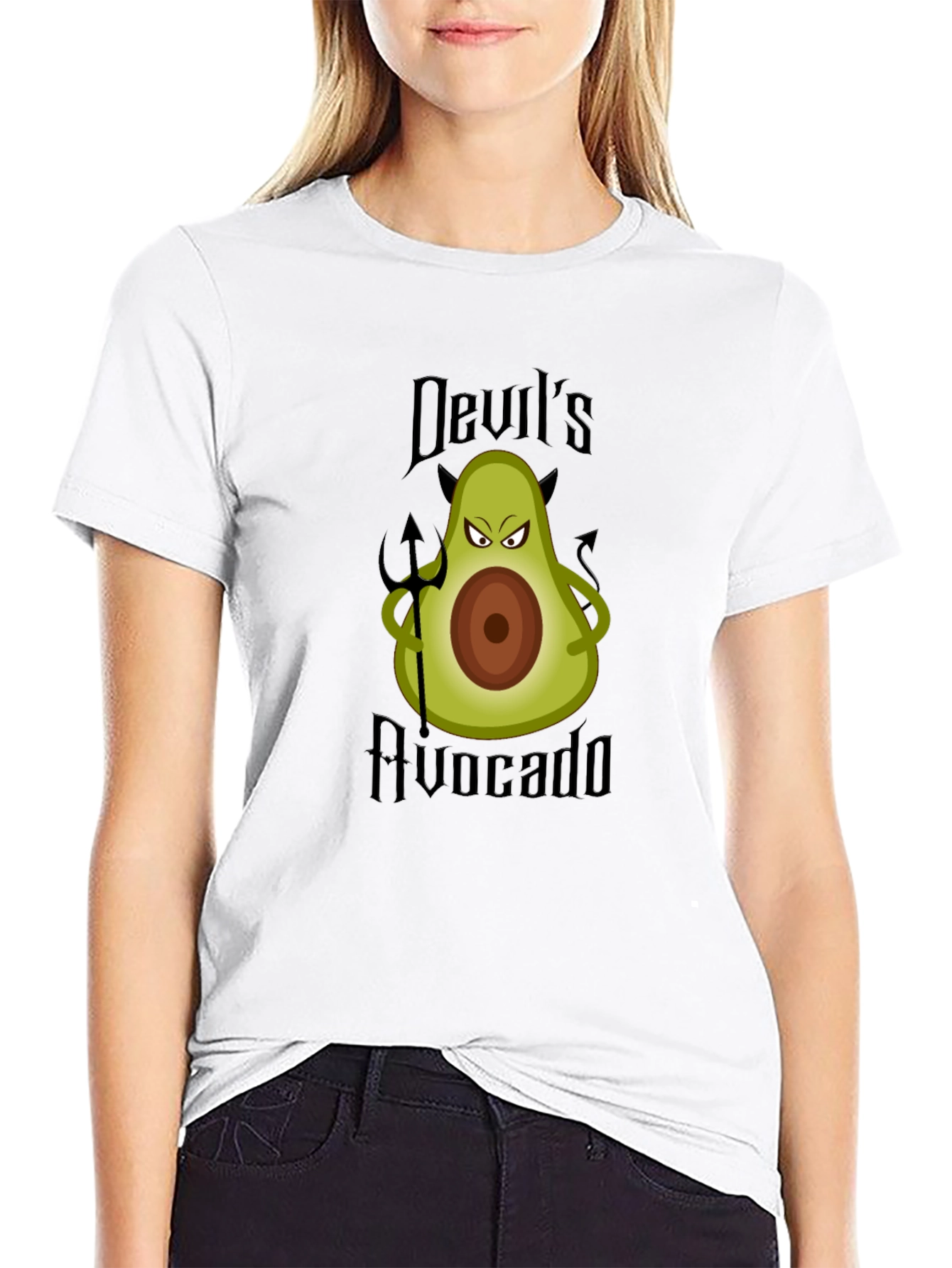 Devils Avocado Graphic Tee -  Unique & Funny