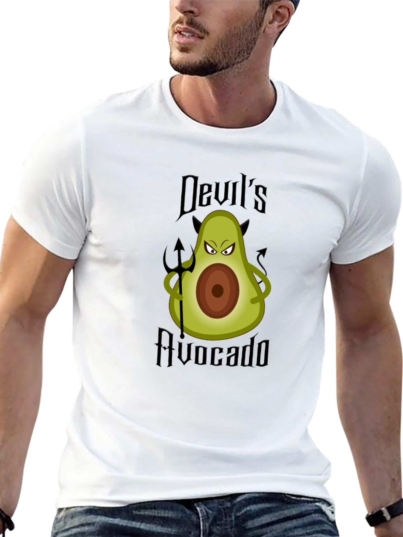 Devils Avocado Graphic Tee -  Unique & Funny