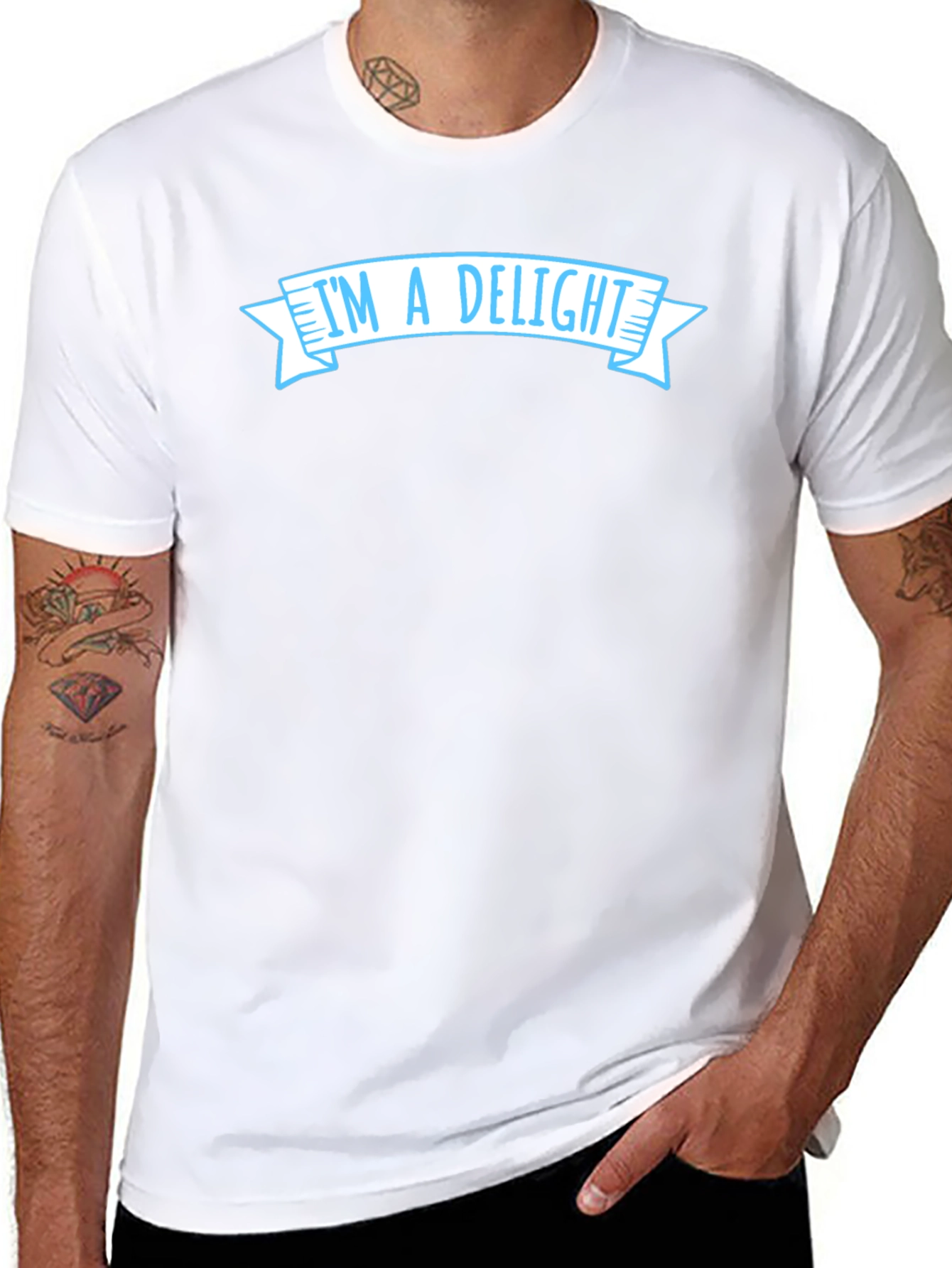 Im a Delight T-Shirt - Funny Sarcastic Graphic Tee