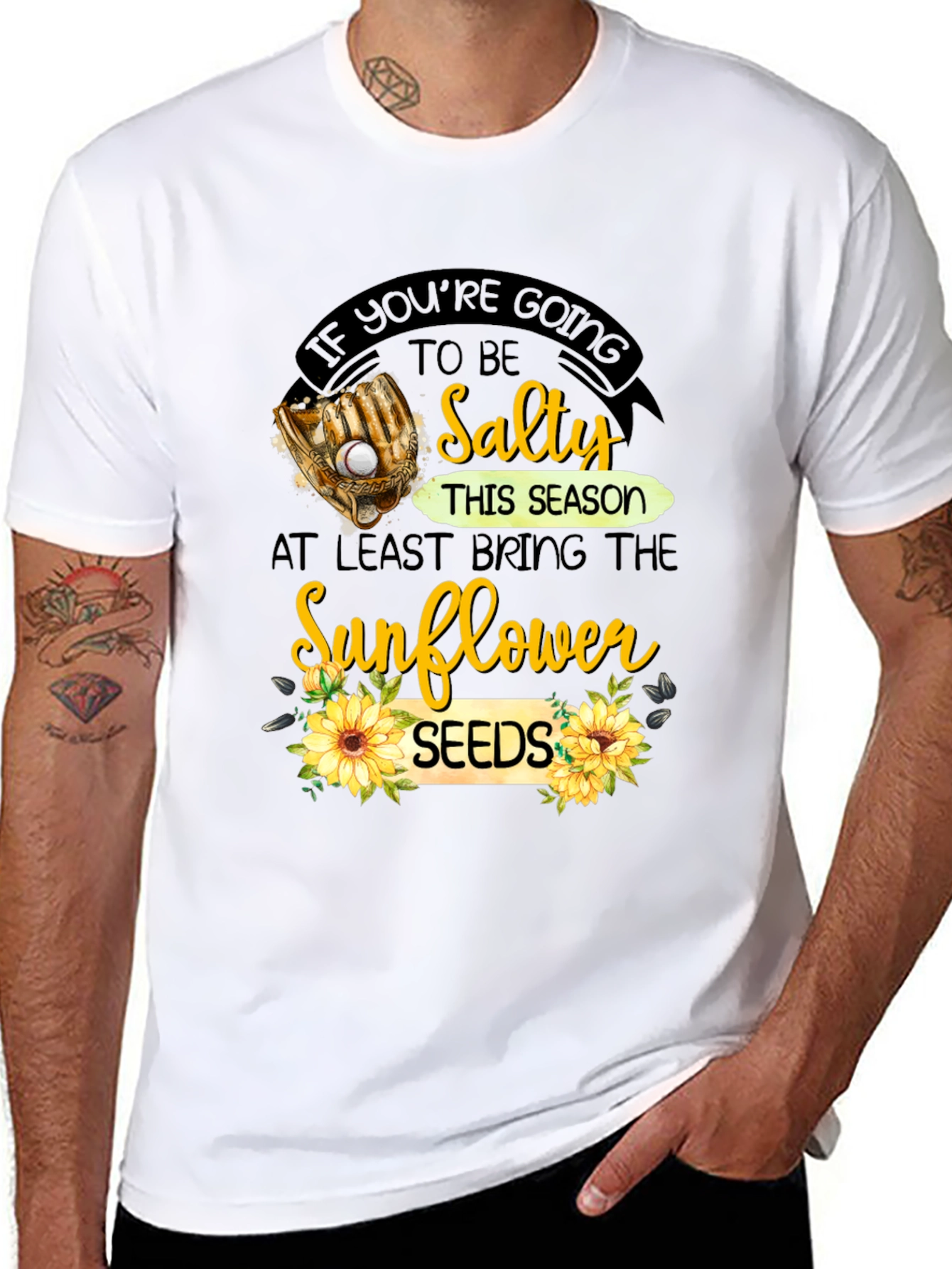 Salty Sunflower Seeds T-Shirt