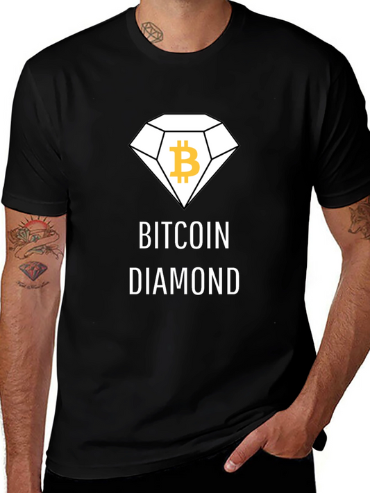 Bitcoin Diamond Black T-Shirt