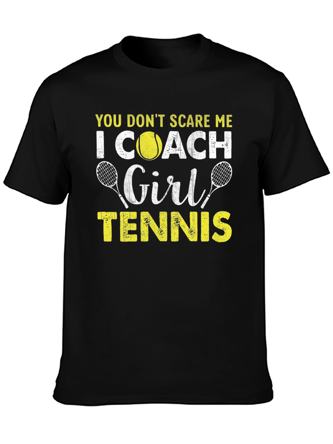 Funny Tennis Coach Graphic Tee