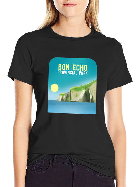 Bon Echo Provincial Park Black T-Shirt