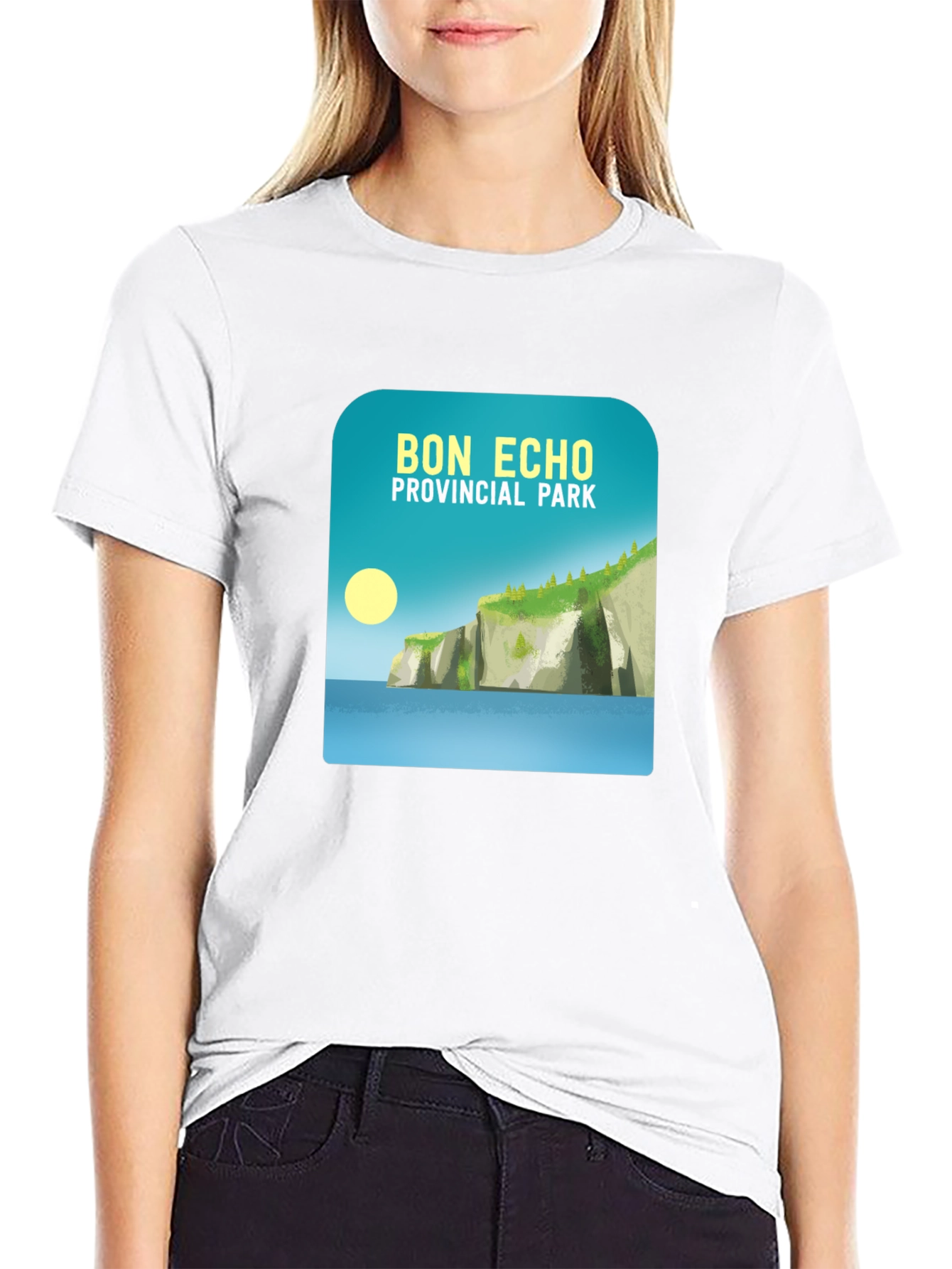 Bon Echo Provincial Park Black T-Shirt