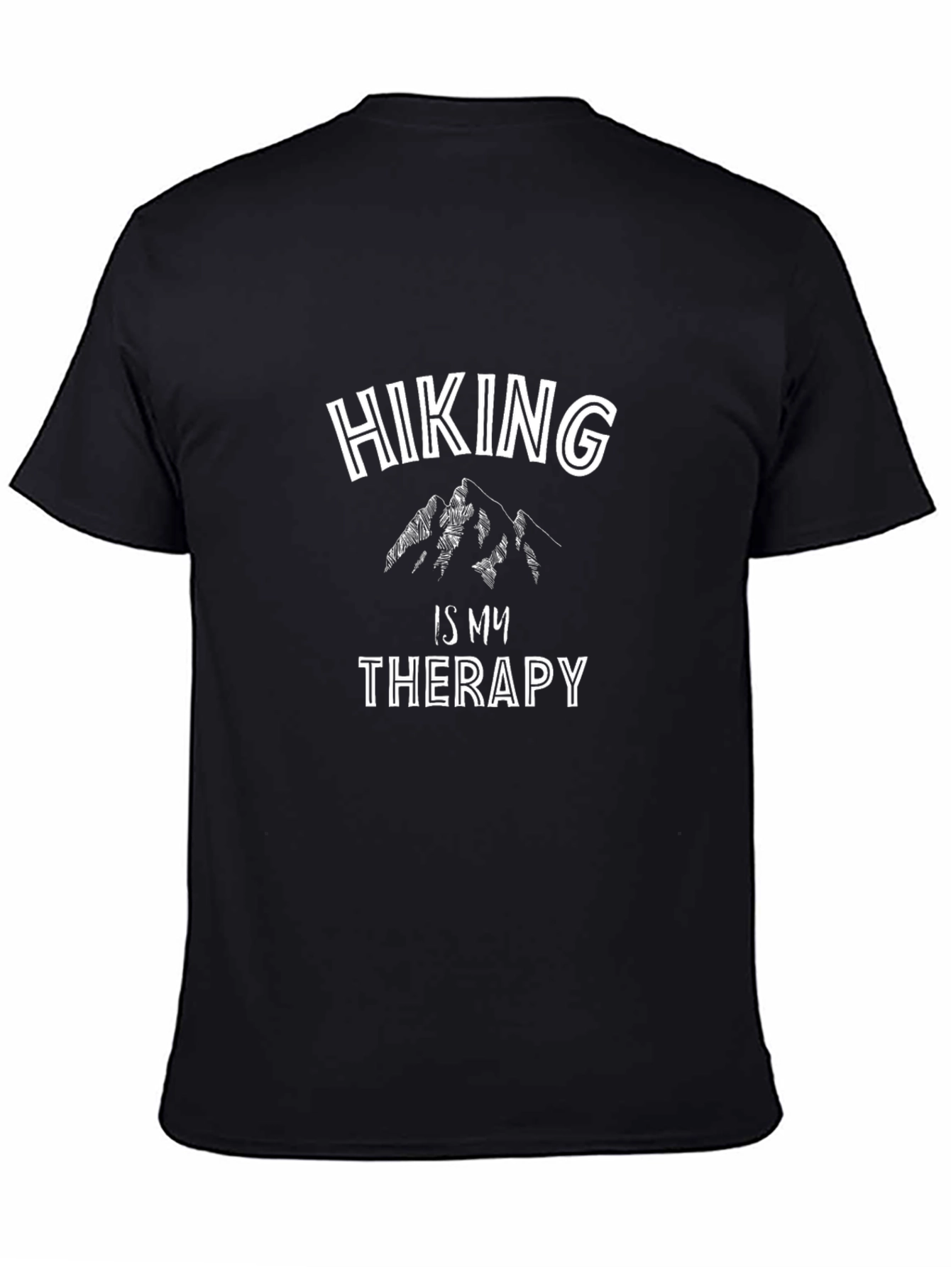 Hiking is My Therapy Graphic T-Shirt