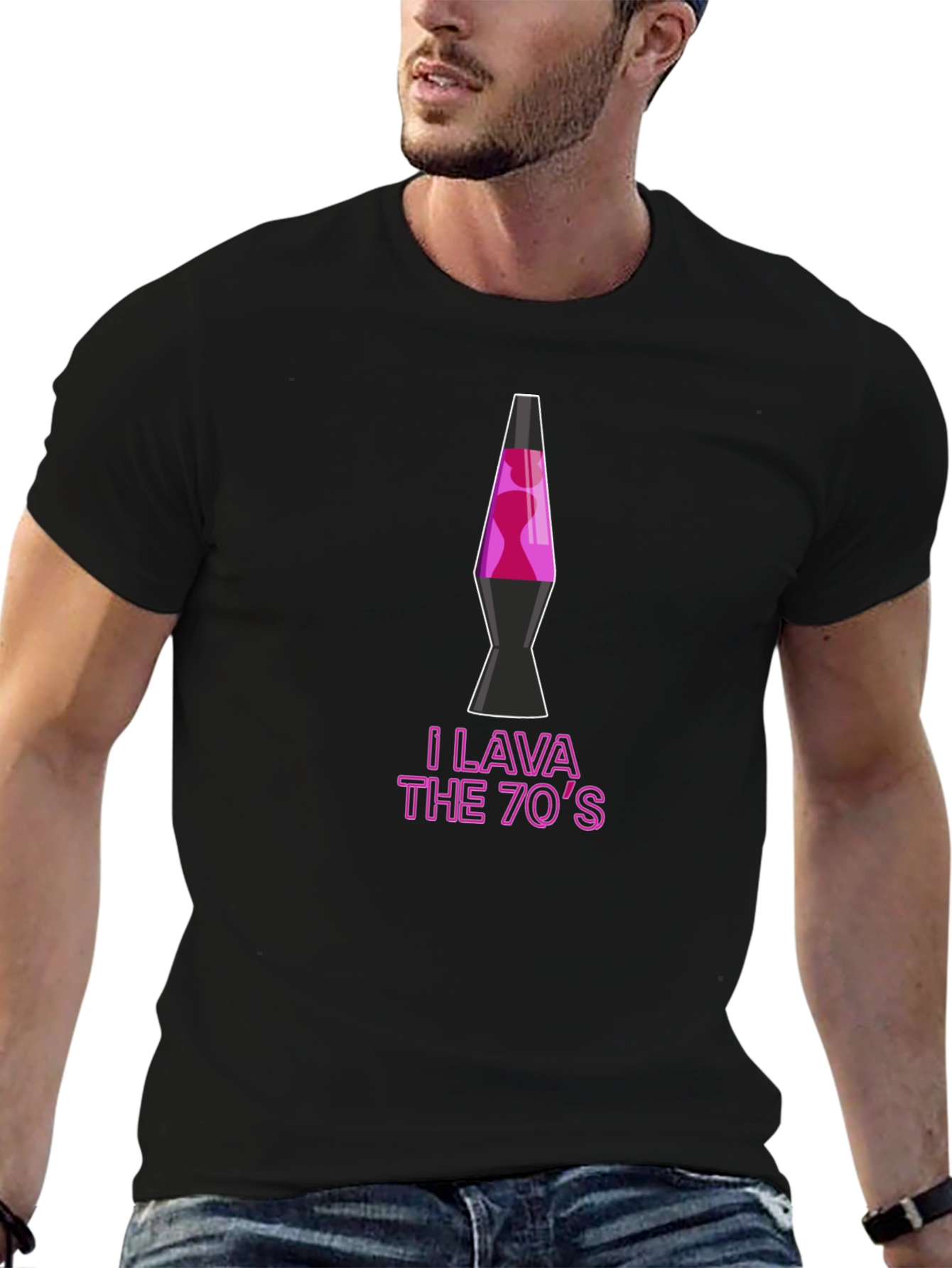 I Lava The 70s Graphic Tee - Retro Style