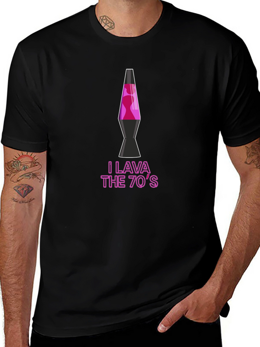 I Lava The 70s Graphic Tee - Retro Style
