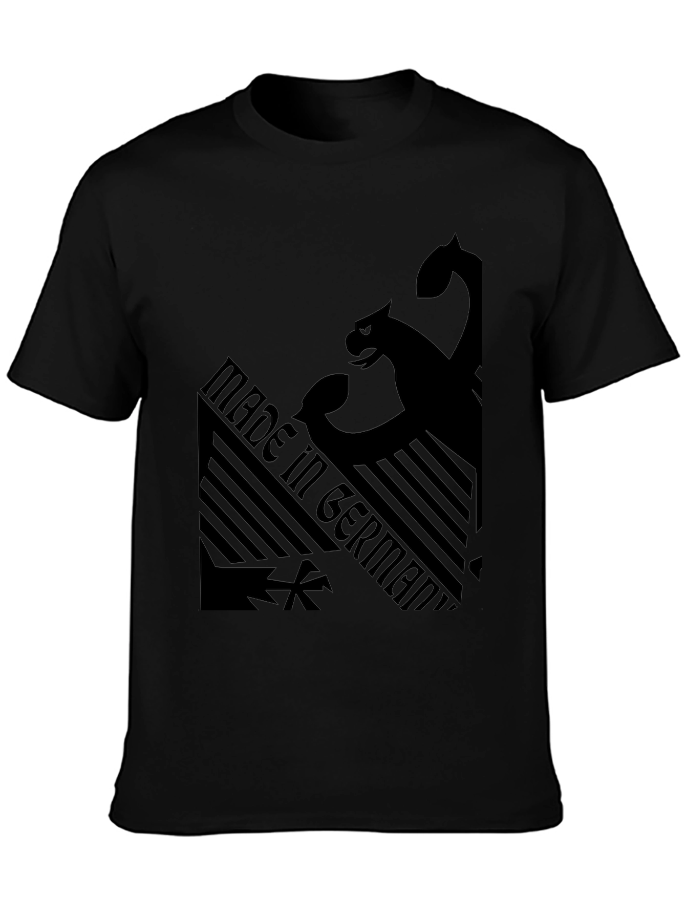 Made in Germany Black Graphic Tee