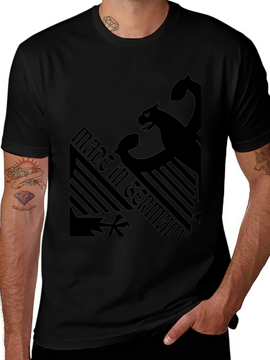 Made in Germany Black Graphic Tee