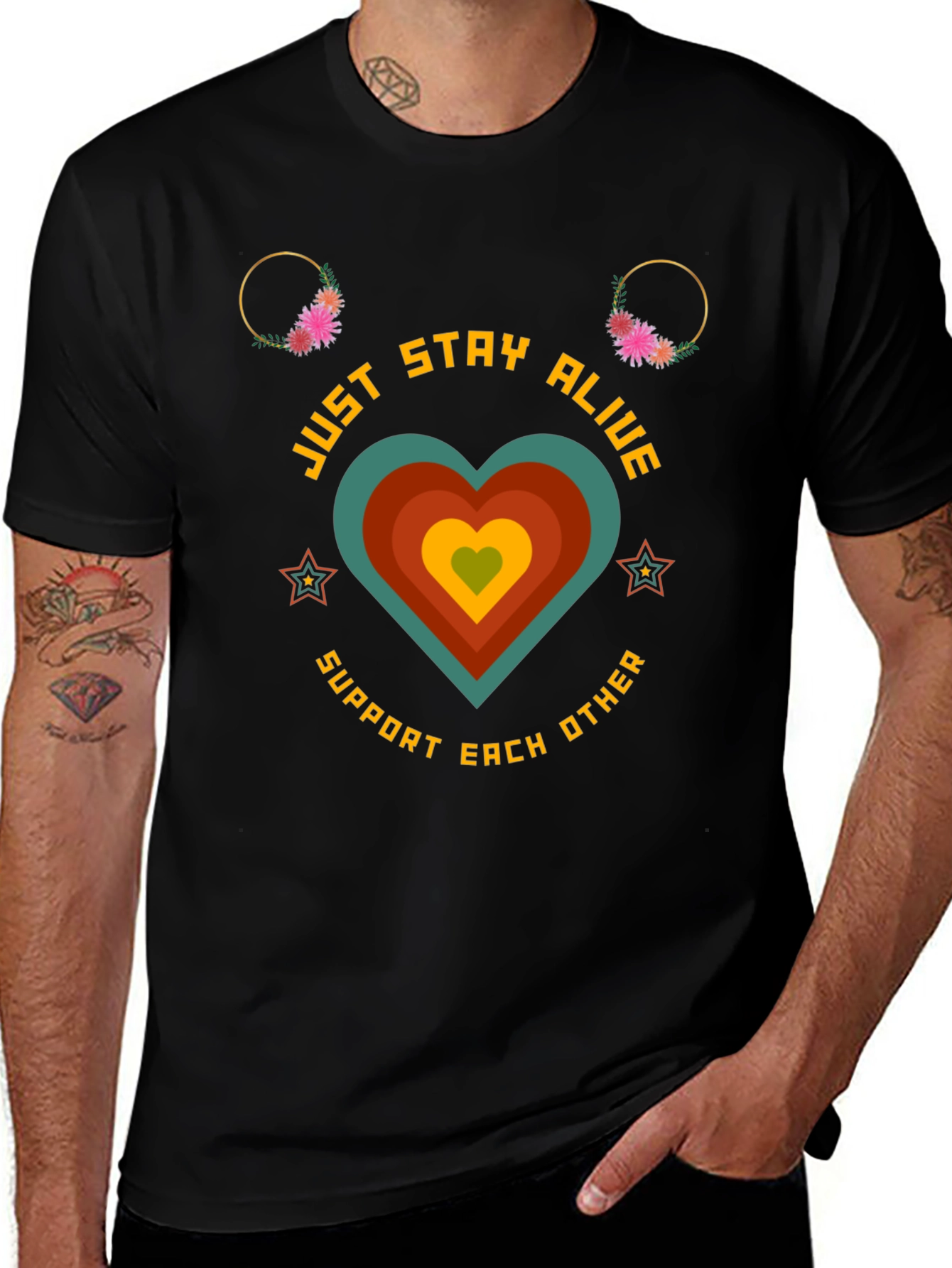 Stay Alive Graphic T-Shirt