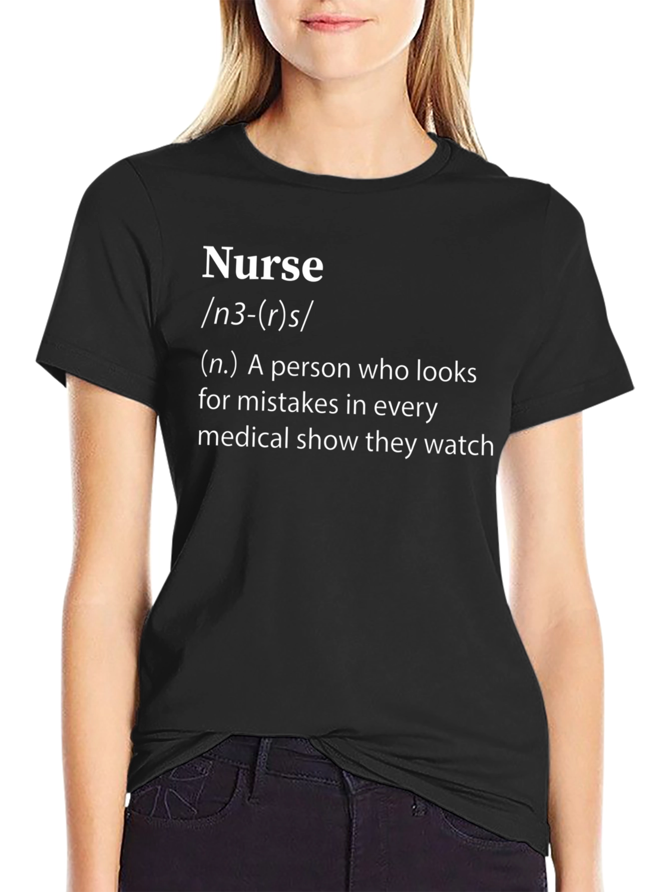 Nurse Definition T-Shirt - Medical Humor Tee