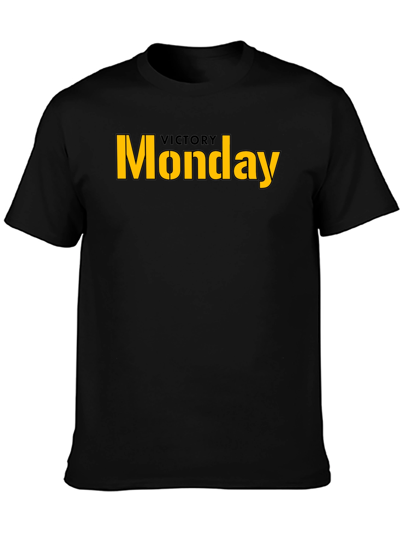 Victory Monday Black Tee