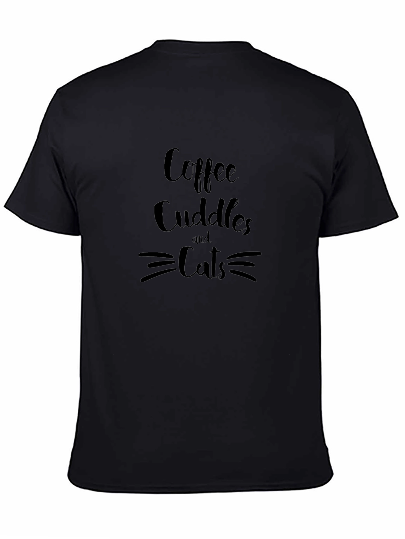 Coffee Cuddles and Cats Graphic T-Shirt