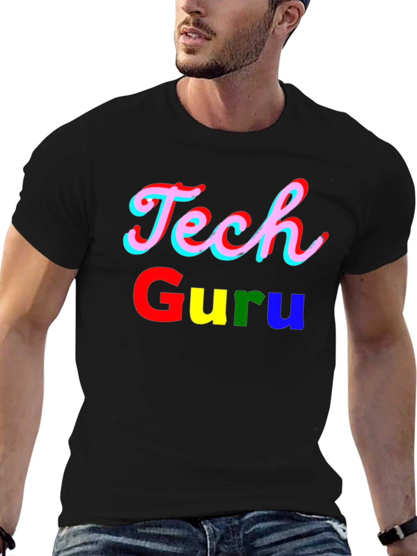Tech Guru Crew Neck T-Shirt