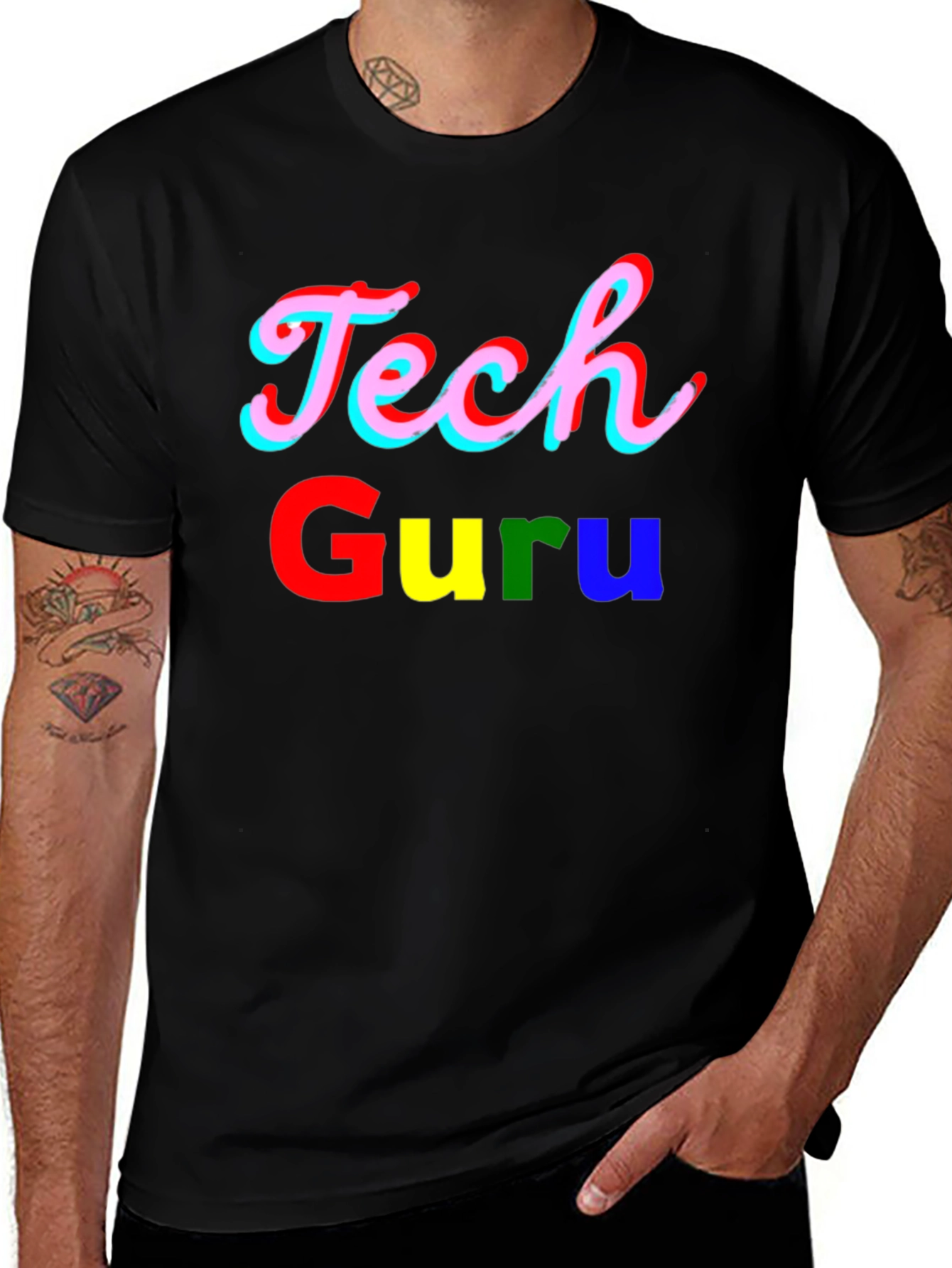 Tech Guru Crew Neck T-Shirt