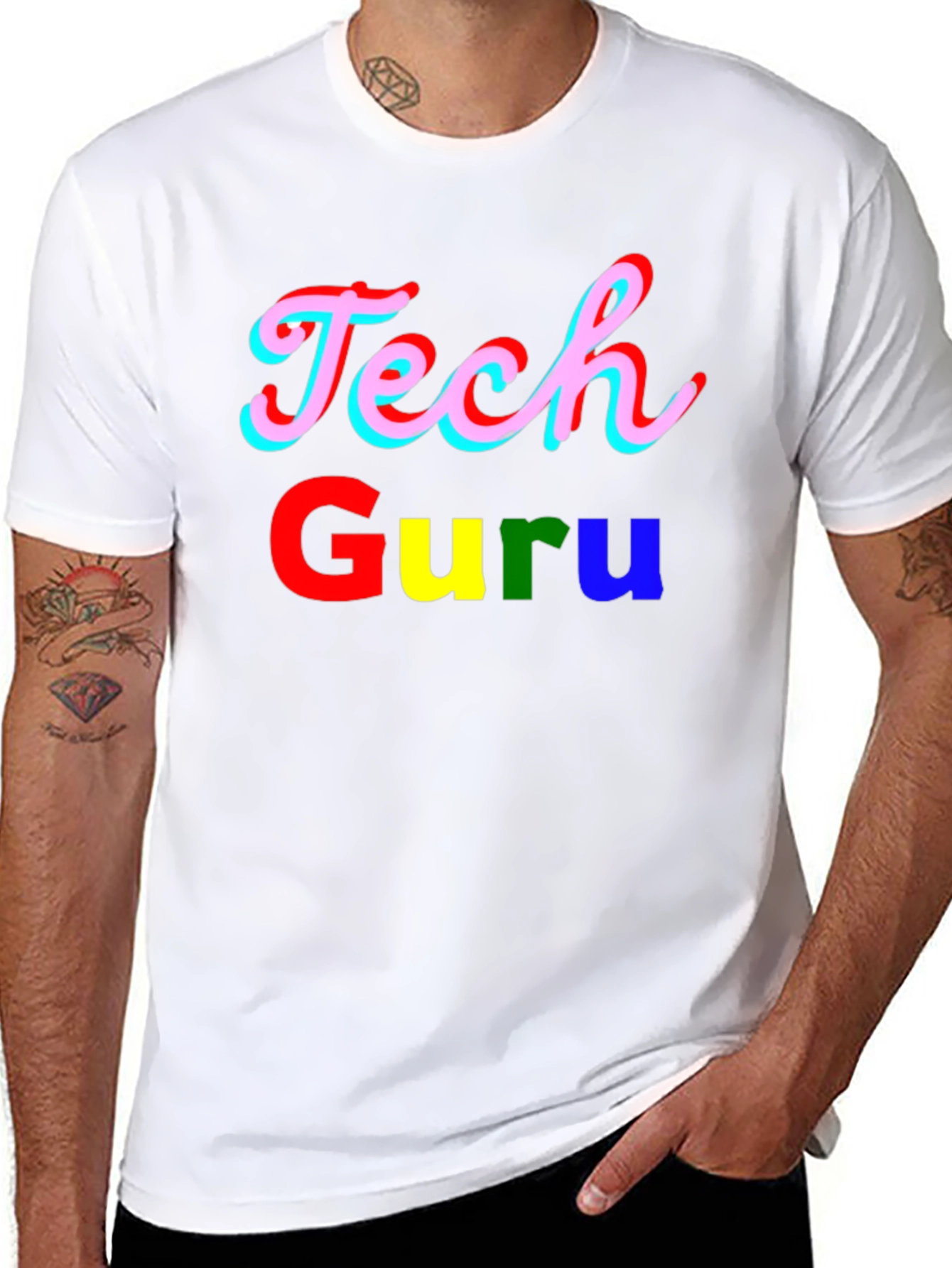 Tech Guru Crew Neck T-Shirt