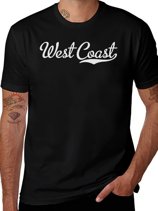 West Coast Graphic Tee - Classic Black T-Shirt