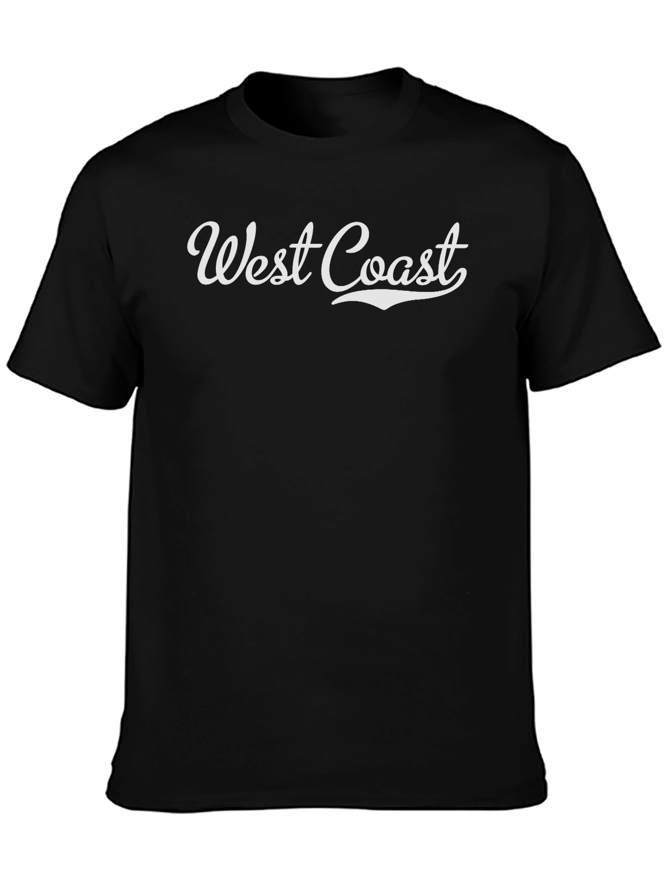 West Coast Graphic Tee - Classic Black T-Shirt