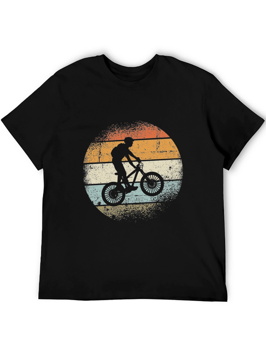 Retro Style Mountain Bike Graphic Tee