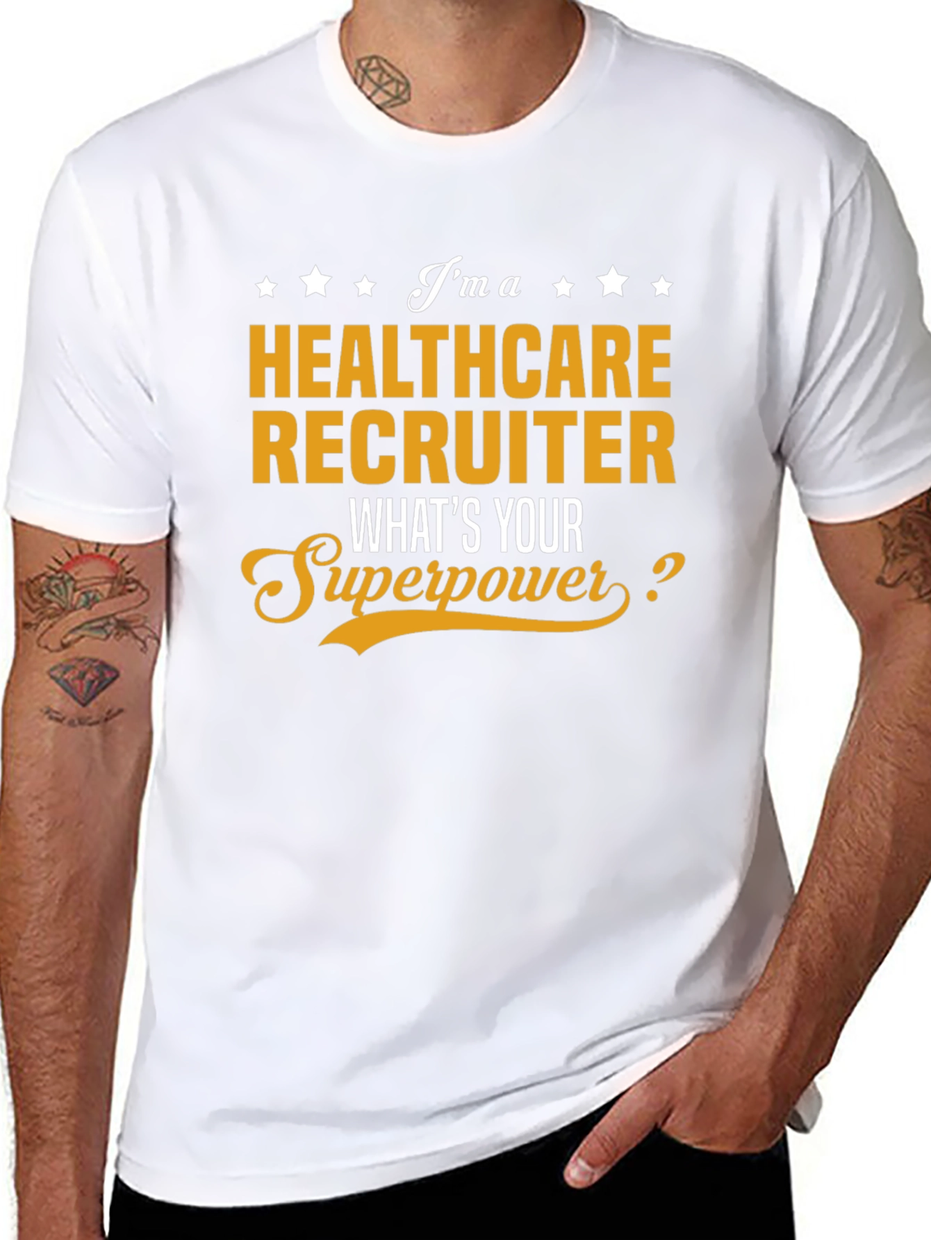 Healthcare Recruiter Superpower T-Shirt