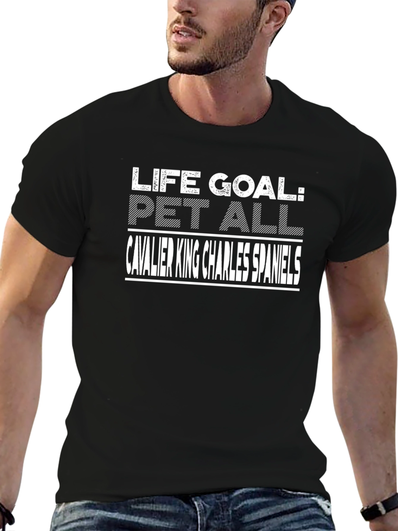 Life Goal Cavalier King Charles Spaniels T-Shirt