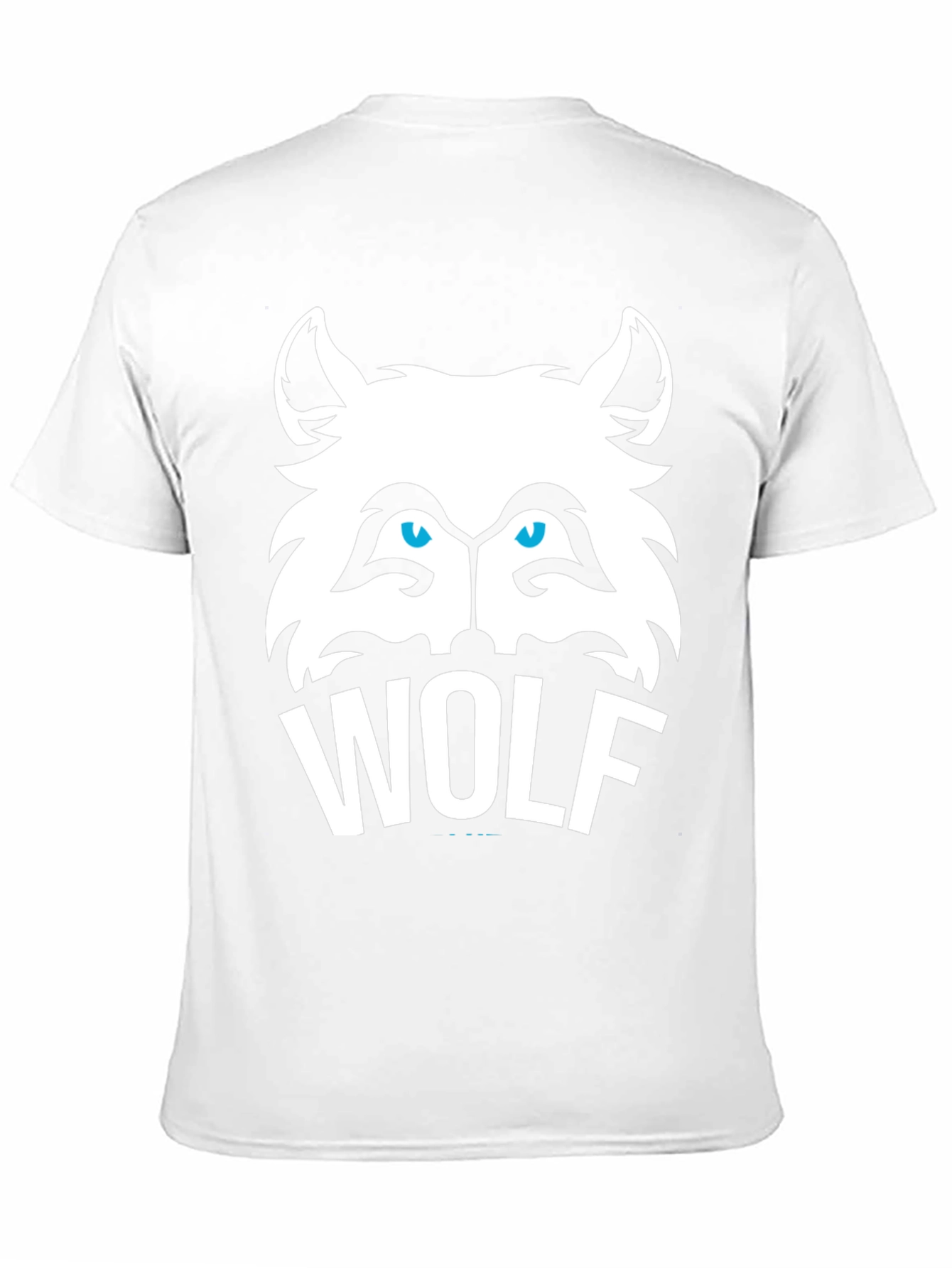 Cool Wolf Graphic Tee - Mens Black T-Shirt