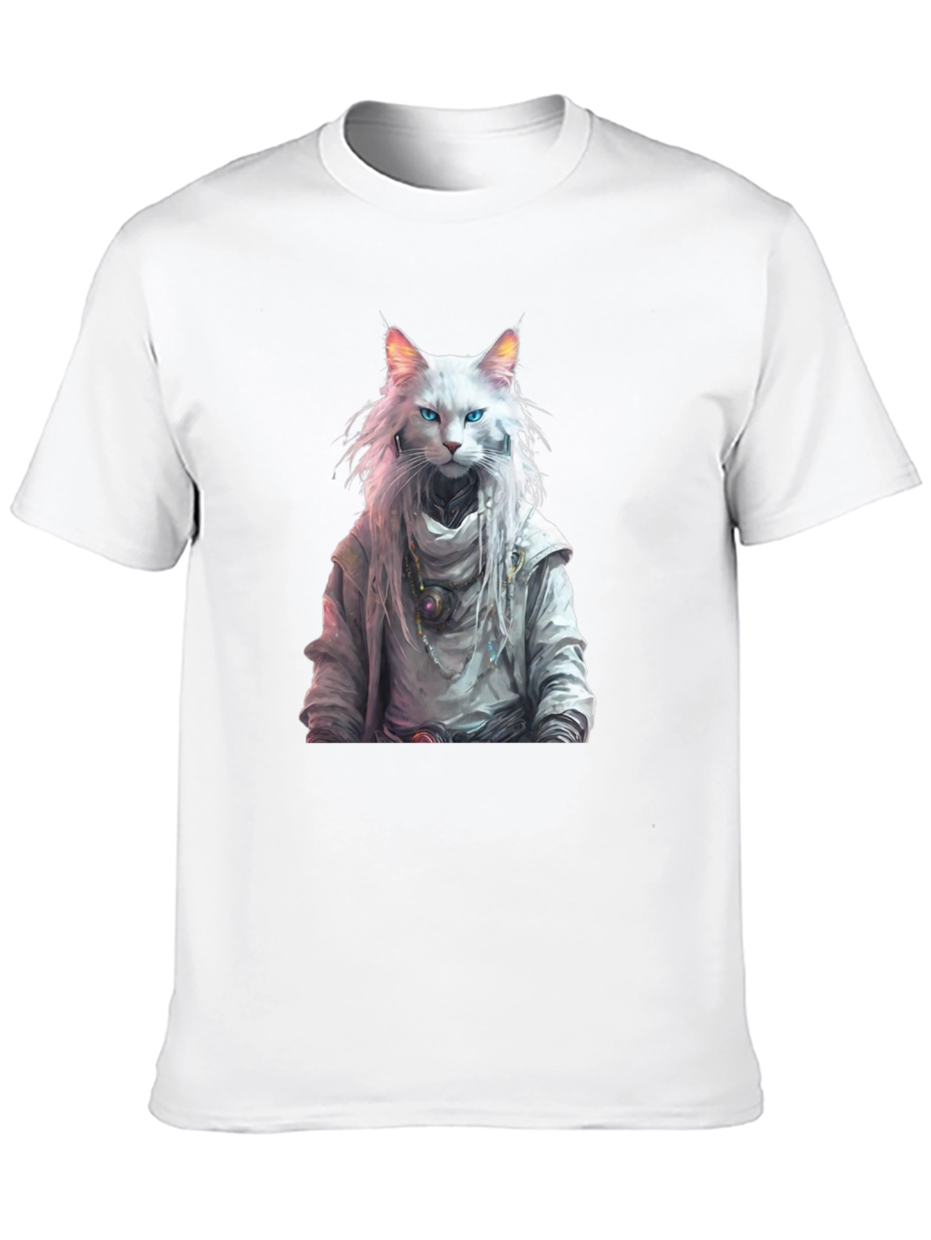 Wizard Cat Graphic Tee