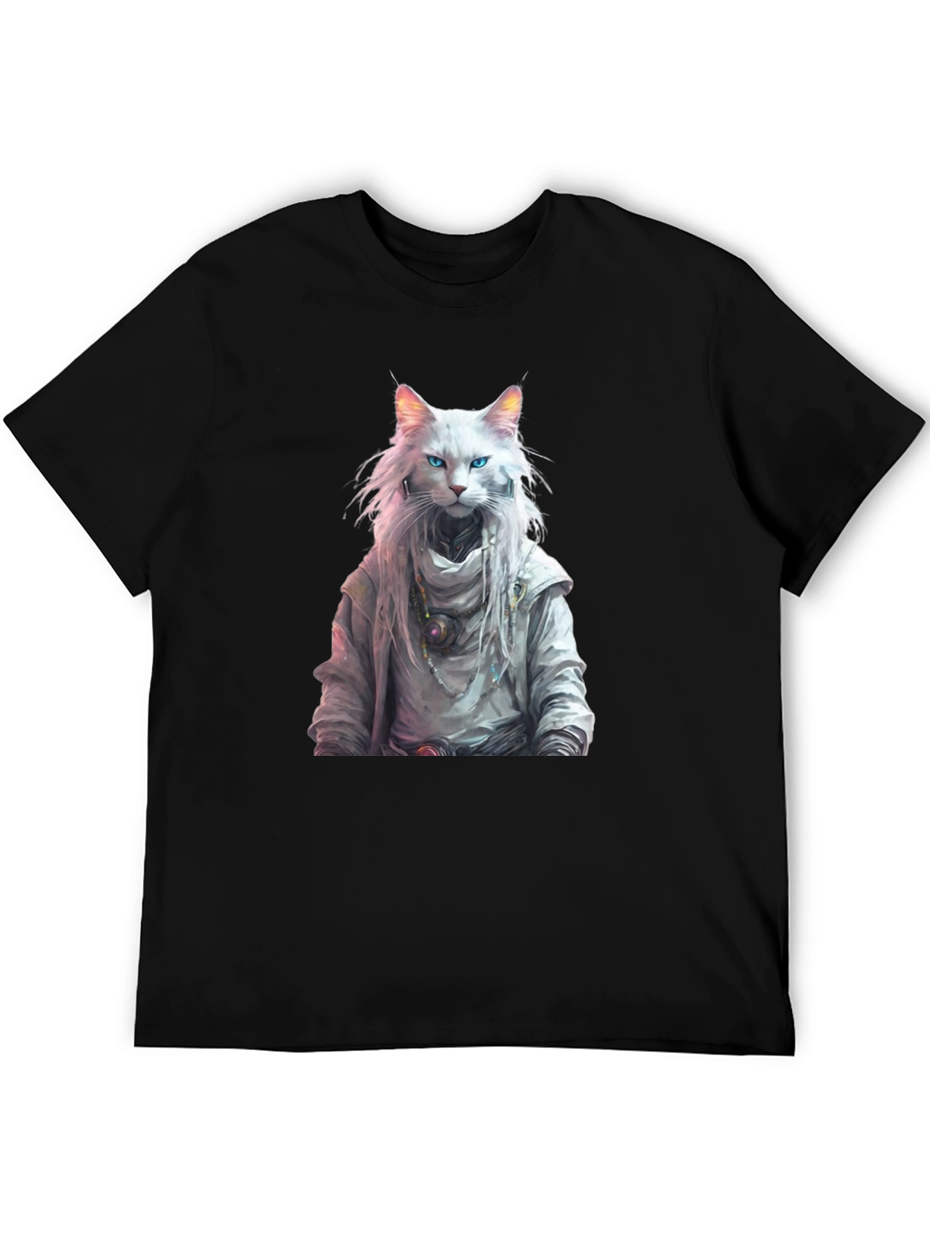 Wizard Cat Graphic Tee