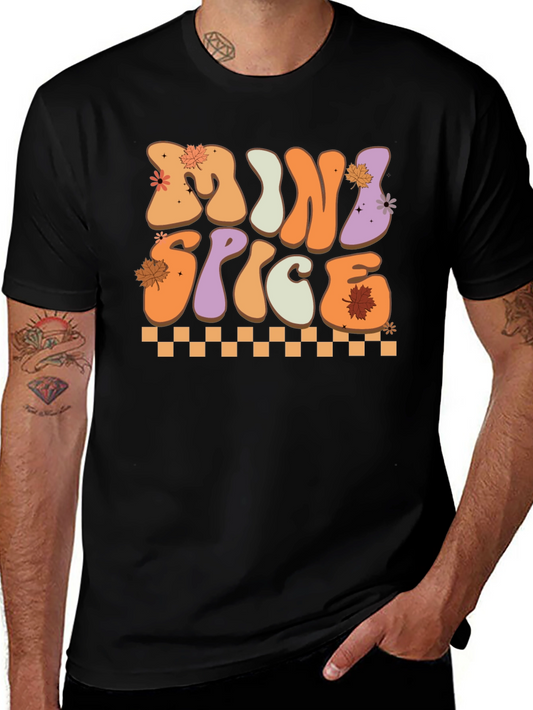 Mini Spice Graphic Tee - Retro Fall Vibes