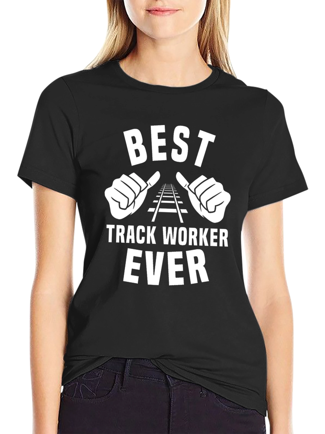 Best Track Worker Ever T-Shirt
