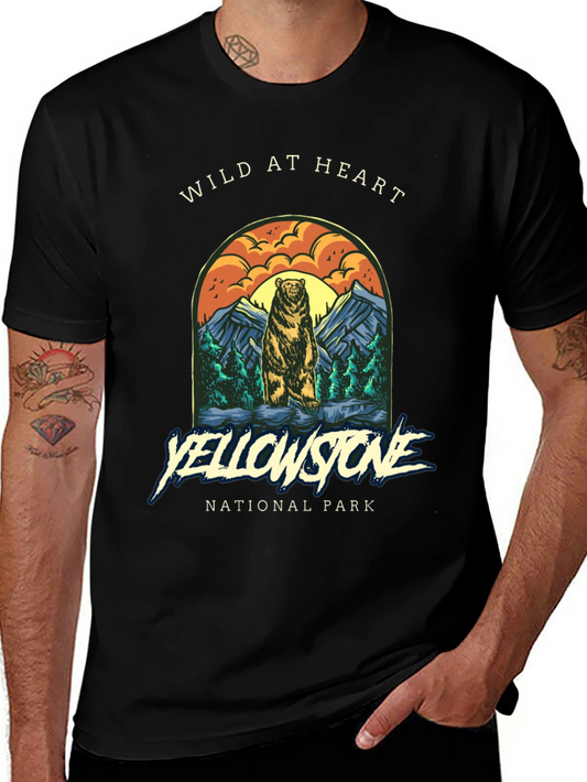Wild at Heart Yellowstone Tee