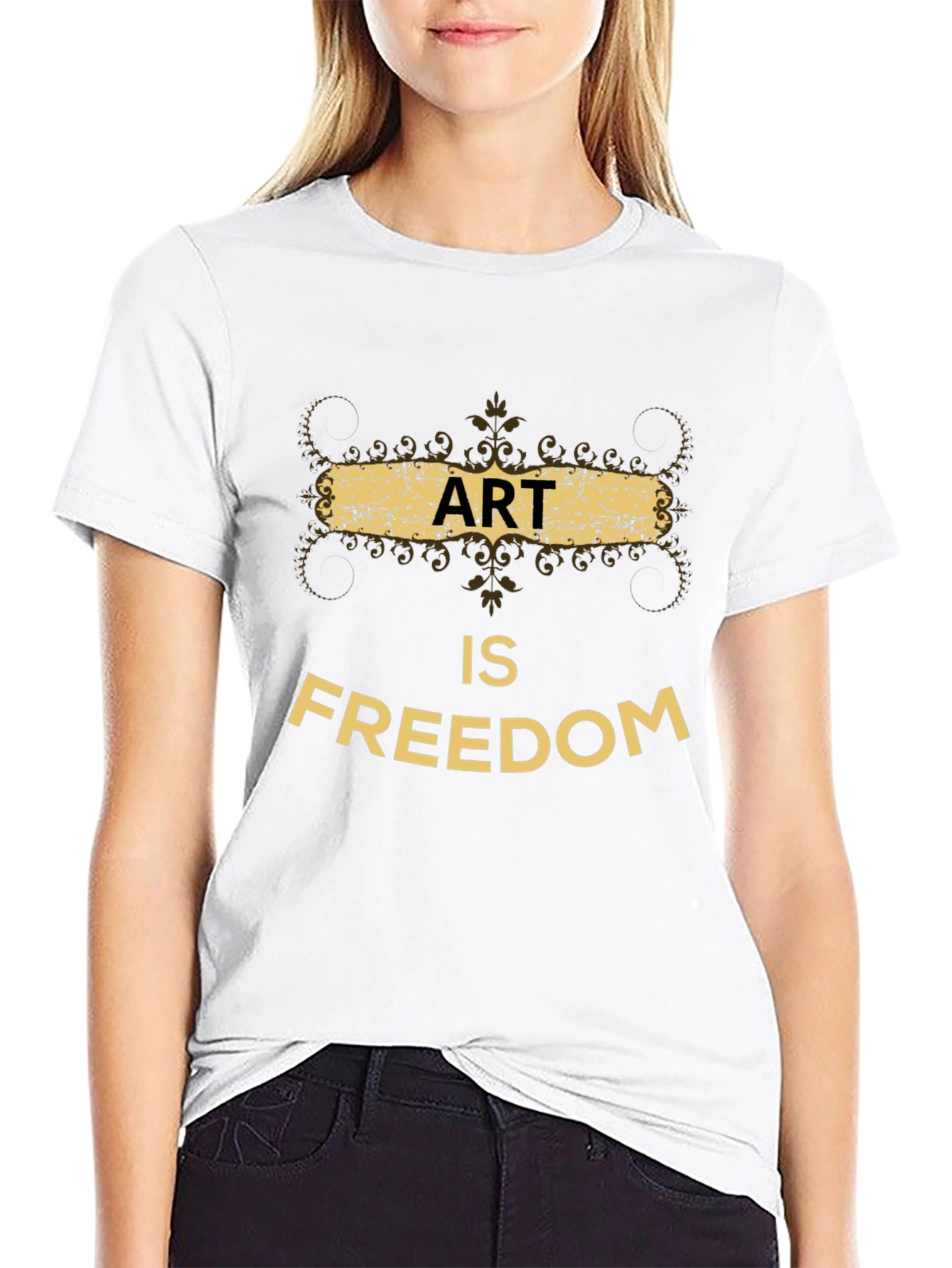 Art is Freedom Graphic T-Shirt