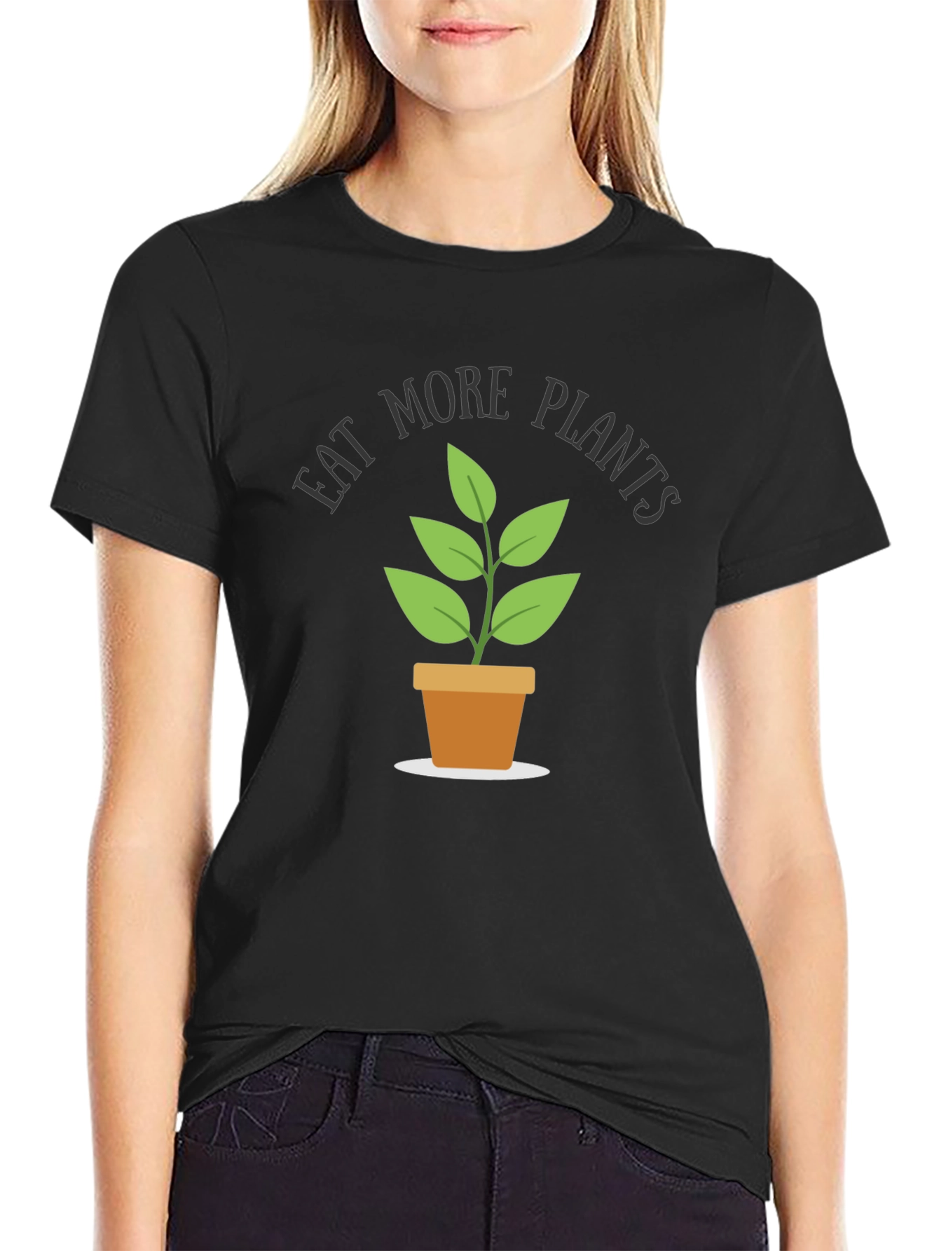Eat More Plants T-Shirt - Vegan Lifestyle Tee