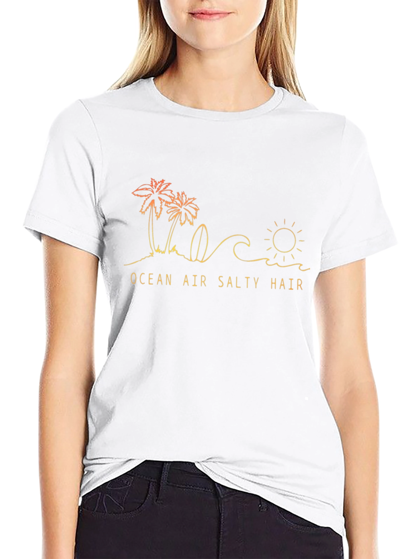 Ocean Air Salty Hair Graphic Tee